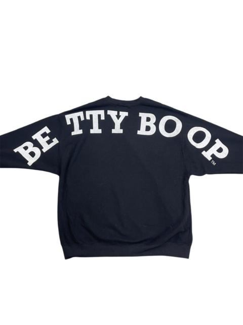 Other Designers Cartoon Network × Vintage - Vintage Betty Boob Big Backhit Spellout Crewneck Sweatshirt
