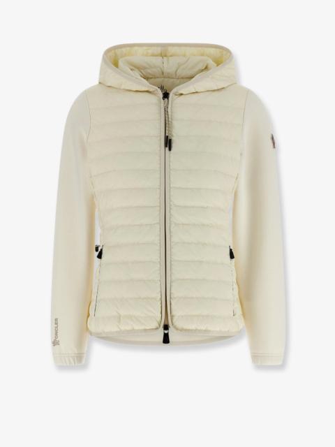 Moncler Grenoble Moncler Grenoble Women Neoprene Jacket With Padded Inserts