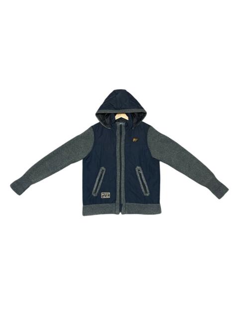 Other Designers Vintage Avirex Made in USA Bomber Hoodie Jacket