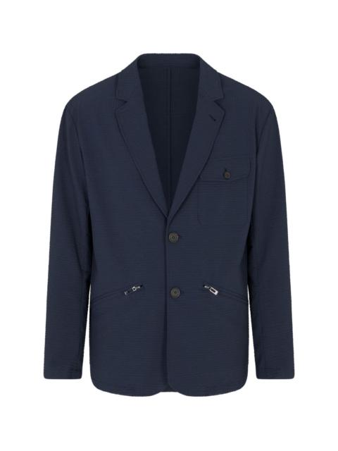 EMPORIO ARMANI Single-breasted blazer jacket