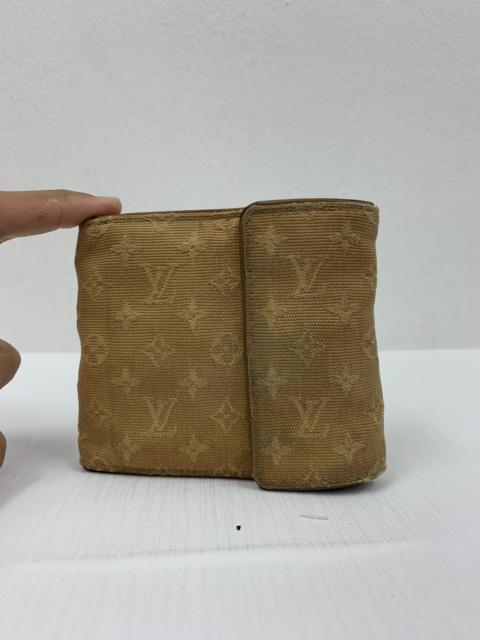 Louis Vuitton Louis Vuitton Mini Lin Monogram Compact Wallet