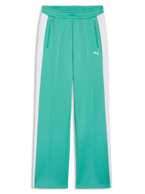 PUMA PUMA T7 Always On Straight Track Pants in Vibrant Green at Nordstrom