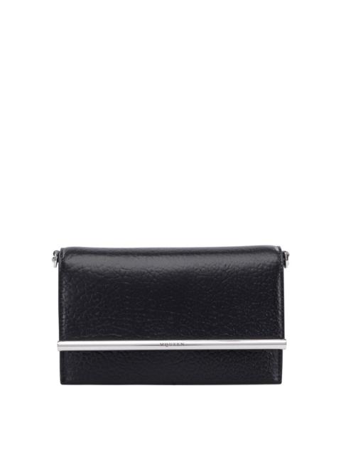 Alexander McQueen Alexander McQueen Black Leather Clutch