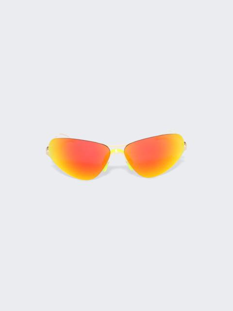 MYKITA Alpine Sunglasses Glossy Gold