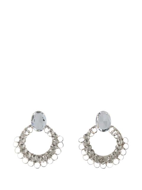 Givenchy Givenchy Women Embellished Metal Broken Chandelier Earrings