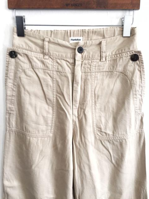 Other Designers Issey Miyake Plantation Button Pocket Wide Pants