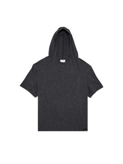 courrèges Courrèges Hooded T-Shirt 'Dark Heather Grey'