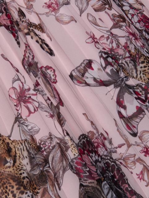 L'AGENCE Torin Pleated Maxi Skirt