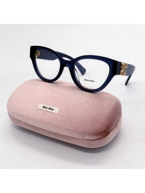Miu Miu NEW MIU MIU MU01VV 08Q1O1 NAVY BLUE WOMEN EYEGLASSES MIU MIU
