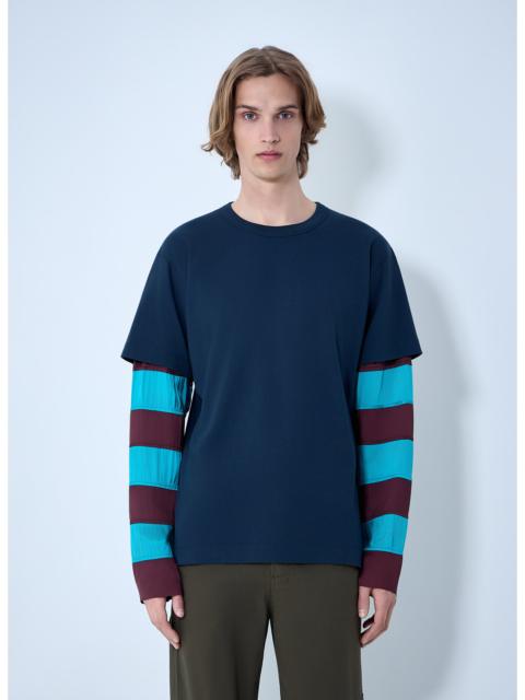 Dries Van Noten Dries Van Noten Men Contras Sleeves T-Shirt