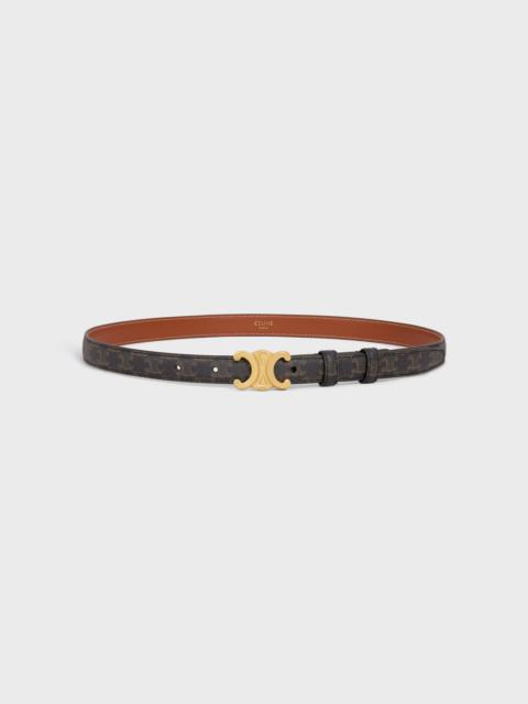 CELINE Small Triomphe Belt in TRIOMPHE CANVAS