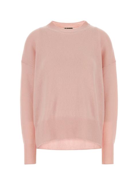 Jil Sander Pink cashmere oversize sweater