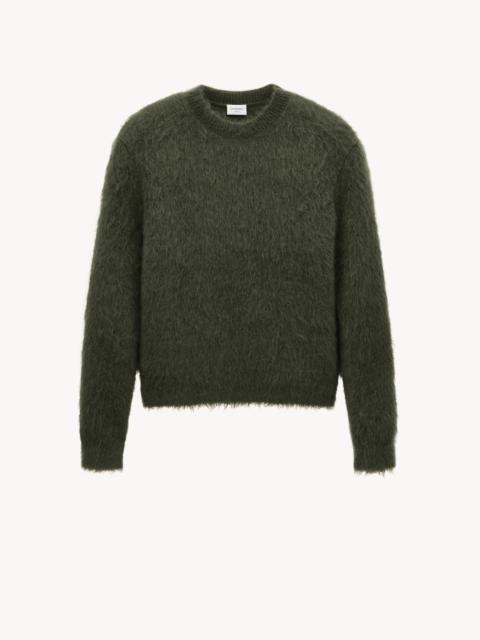 SAINT LAURENT SWEATER IN BRUSHED KNIT