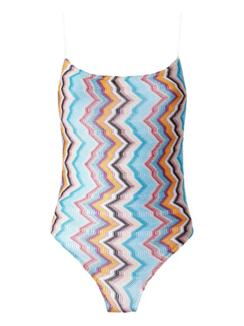 Missoni zigzag-pattern swimsuit