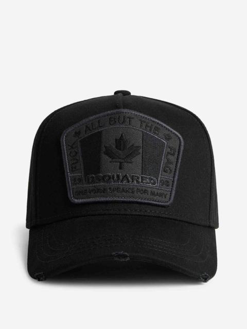 DSQUARED2 D2 PATCH BASEBALL CAP