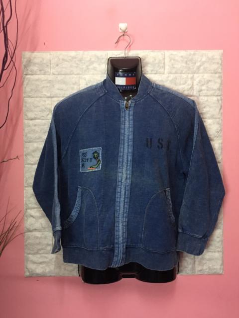 Other Designers Vintage - Vintage Jacket Worker Wear USS Spot 19