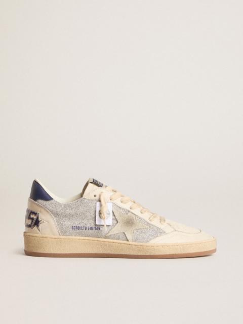 Golden Goose Ball Star LTD in Swarovski crystals and leather with white suede star