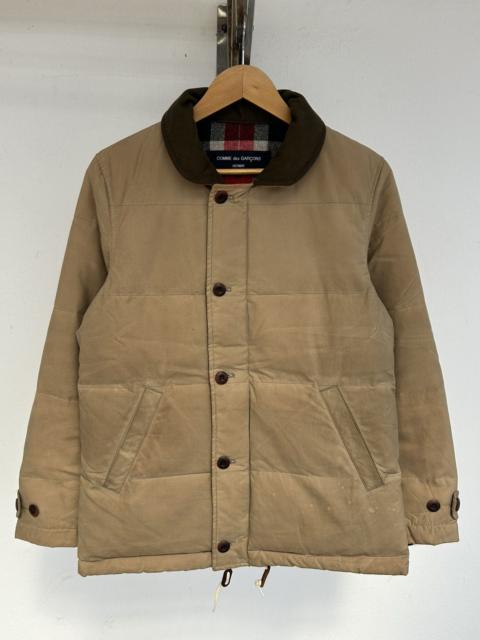 Comme Des Garçons AD 2012 The British Millerain X CDG Jacket Vintage Beige