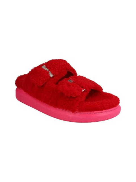 Alexander McQueen Alexander McQueen Shearling Sandal