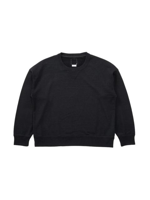 visvim JUMBO SB SWEAT L/S (SUPERFINE) BLACK