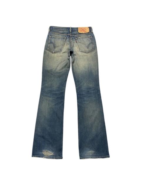 Vintage Y2K Levis 517 Mudd Flare Jeans Distressex