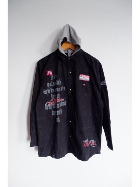 Other Designers Dogtown × Vintage - Vintage Y2K DJ Free Button Shirts Hooded