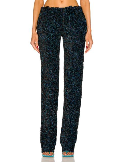 Bottega Veneta Blossom Chenille Boucle Trouser