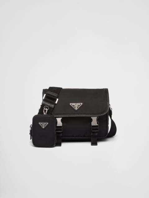 Prada Re-Nylon and Saffiano leather shoulder bag