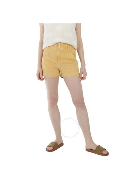 Isabel Marant Etoile Ladies Honey Tihiana High-Waist Denim Shorts