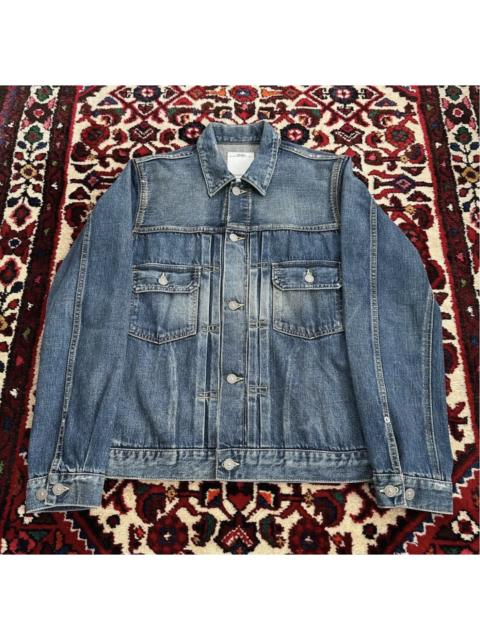 visvim Visvim 101 11AW Snakeskin Denim Jacket