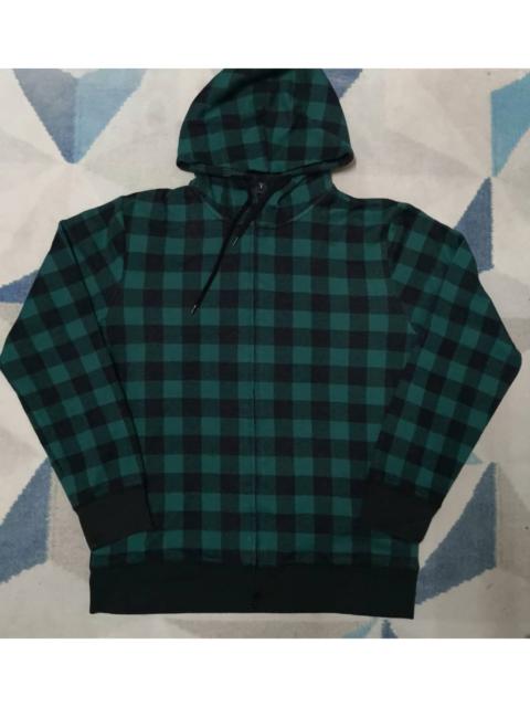Other Designers Brand - Graniph checkered Zip up Hoodie