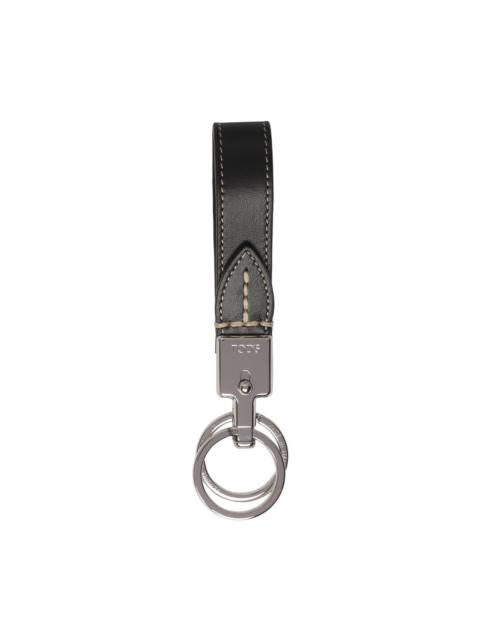 Tod's Tod's Men Logo Leather Keyring