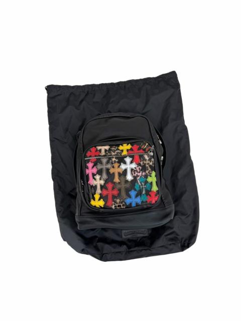 Chrome Hearts Chrome Hearts Multicolored Leather Cross Backpack