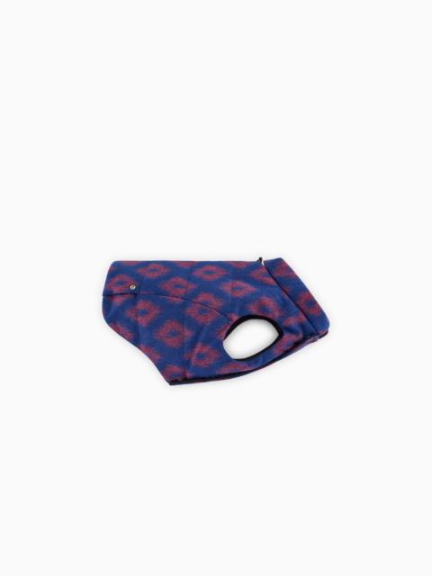 GIORGIO ARMANI Poldo x Giorgio Armani Ikat jacquard flannel coat