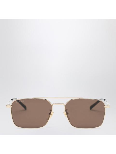 GUCCI Gucci Ruthenium Colored Sunglasses With Bridge Women