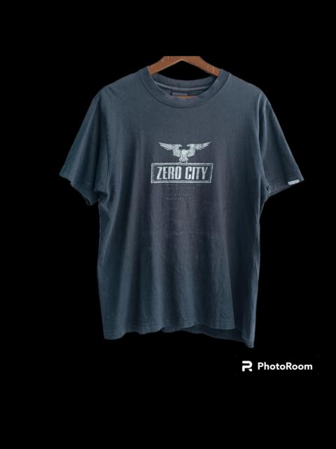 Neighborhood x Wraps Zero City Logo distressed Tshirt