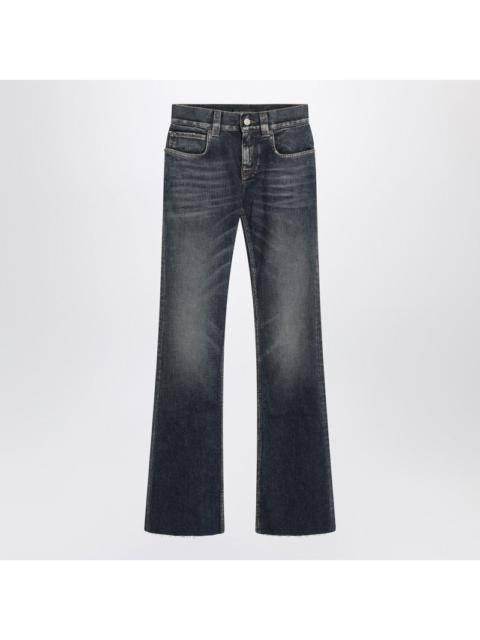 Balenciaga Dark Blue Bootcut Slim Fit Jeans Women