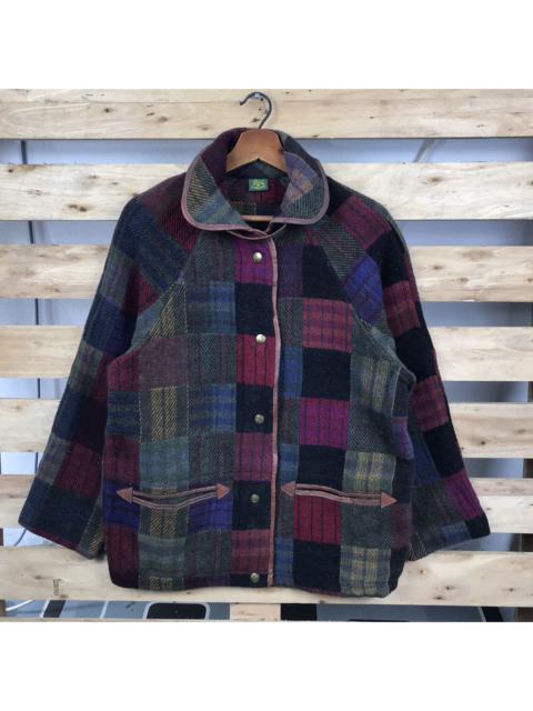 Vintage - Vintage Il Bisonte Multicolor Wool Jacket Made In Italy