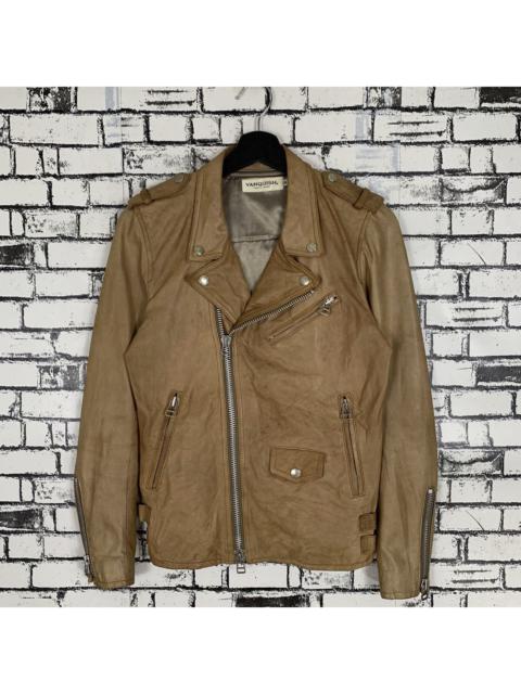 Other Designers Vanquish × Vintage - Vintage Vanquish Tokyo Japan Double Collar Leather Jacket