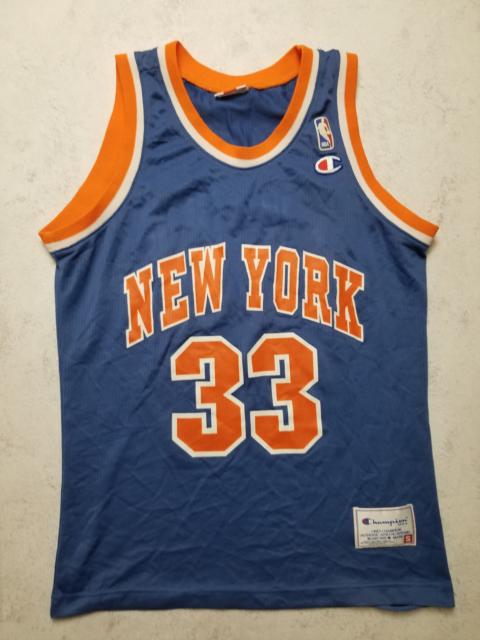 Champion NEW YORK KNICKS PATRICK EWING JERSEY CHAMPION NBA Euro Cut
