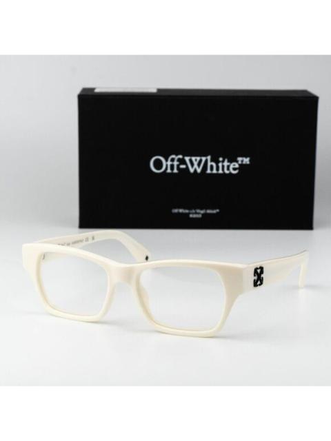 Off-White Off-White STYLE 7E Men Eyeglasses White Square OERJ07E STYLE 7E 0100