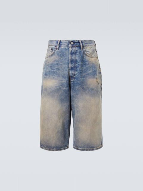 Acne Studios Low-rise denim shorts