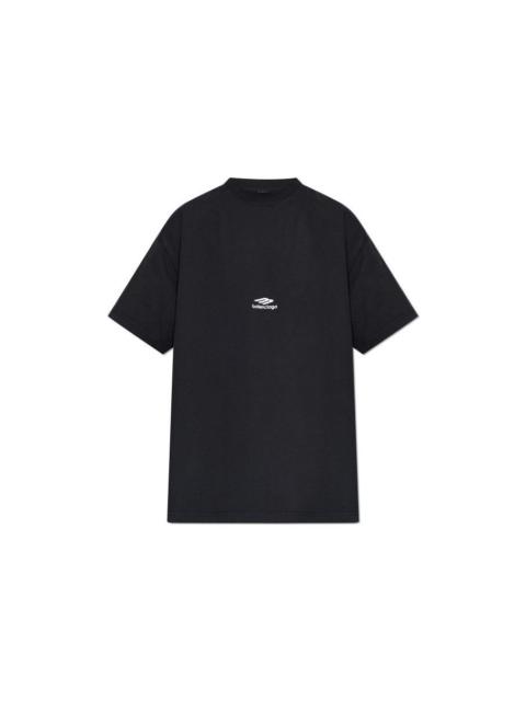 BALENCIAGA BALENCIAGA Skiwear Black Cotton T-shirt New And Authentic (M
