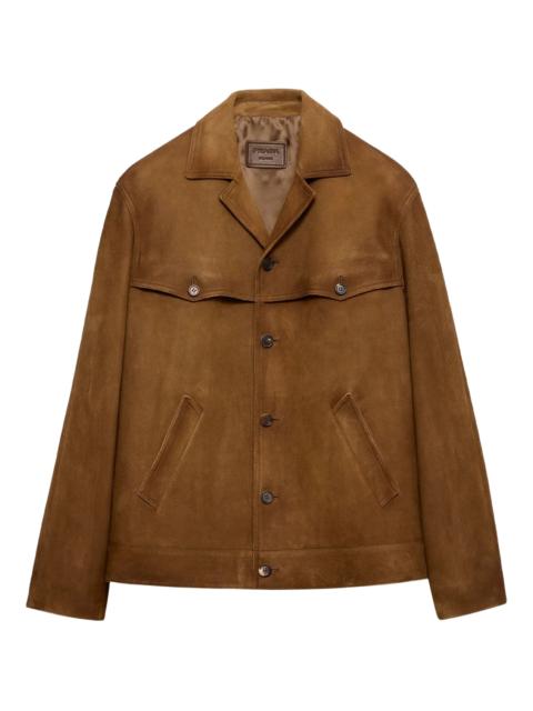 Prada suede blazer