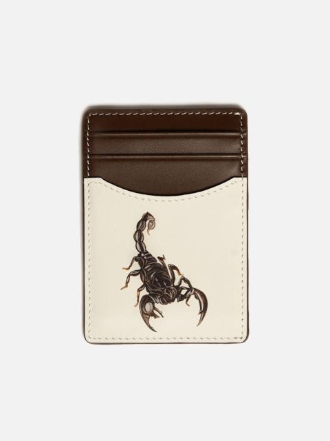 DUKE + DEXTER Dean Chestnut Scorpion Card Holder