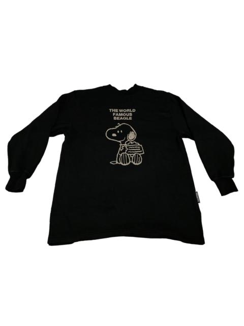 Other Designers Vintage - Vintage Snoopy The World Famous Beagle Crewneck Sweatshirt L