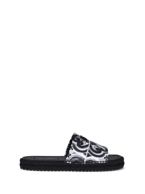 Dolce & Gabbana Dolce & Gabbana Men Cotton Sandals