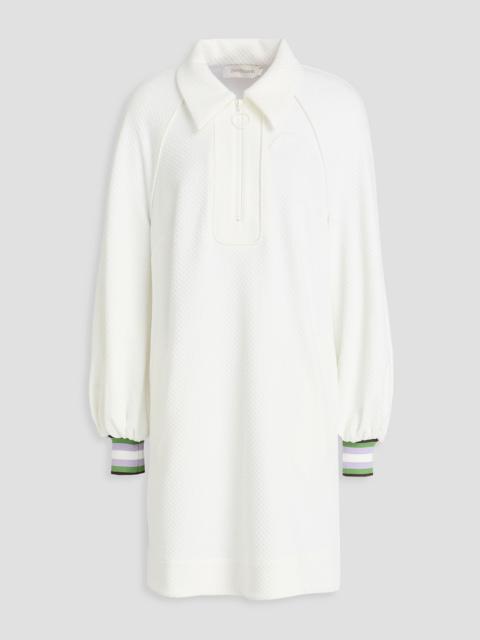 Zimmermann Striped jersey mini shirt dress