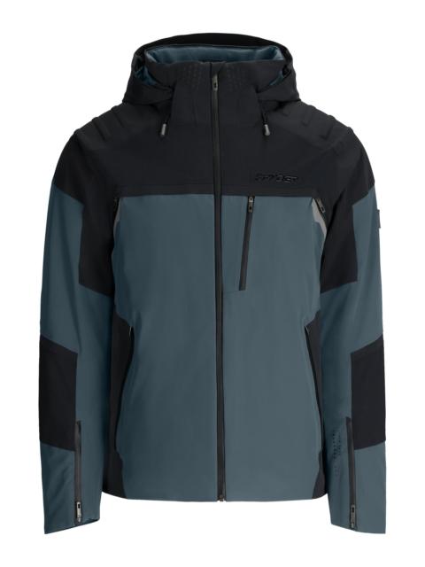 SPYDER Mens Vanqysh Jacket - Slate Blue