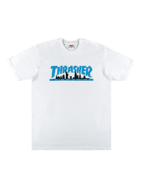 Supreme Supreme x Thrasher Skyline Tee 'White'
